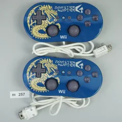 Wii クラシックコントローラー モンスターハンター 2個セット m257