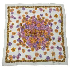 新品同様 HERMES エルメス スカーフ シルク カレ90 LAVOIE LACTEE