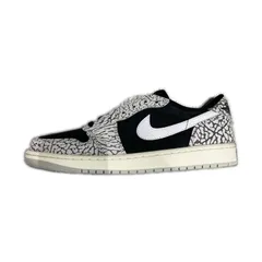 未使用 NIKE Air Jordan 1 Retro Low OG Black Cement エアジョーダン1 レトロ ロー ナイキ  CZ0790-001 ブラック 27 27cm （2808M）
