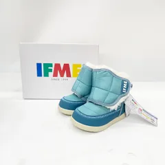 〇〇IFME イフミー patto ベビーボアブーツ 13cm 30-3908 ブルー