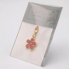レジンチャーム 花形(ピンク)
