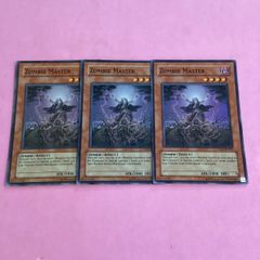 遊戯王 英語 ゾンビマスター スーパーレア 3枚 - メルカリ