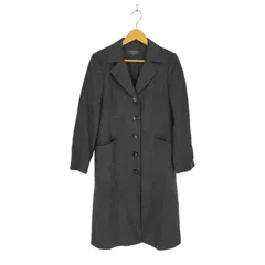 ユーズドフルギ USED古着 {{LAPINE BLANCHE}} WOOL&CASHMERE カシミヤ混 チェスターコート レディース JPN:40