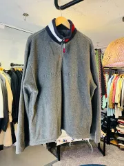 トミーヒルフィガー フリース ハーフジップアップ グレー (90年代 三井 寿製)