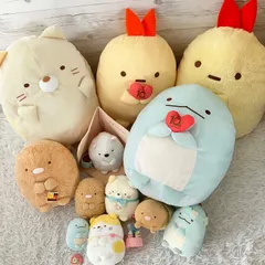 すみっコぐらし ぬいぐるみ 14点セット  キャラクター サンエックス とかげ ねこ しろくま 13