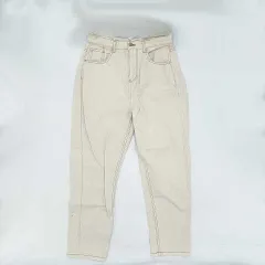 Classical Elf　クラシカルエルフ　ゆるっと穿くルーズバルーンのテーパードパンツ　白　Lサイズ　□□