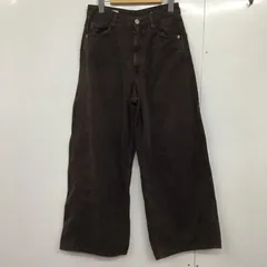 ZARA ザラ パンツ デニム、ジーンズ デニムパンツ ワイドパンツ カジュアルパンツ ストレッチパンツ