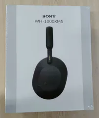 【新品未使用】Sony WH-1000XM5 ワイヤレスヘッドホン ⚫︎ブラック⚫︎ SONY ワイヤレス ヘッドホン WH-1000XM5 ブラック マイク付き