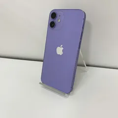 ⭐12/14(日)までの掲載⭐ iPhone12mini 64GB パープル A2398 au SIMロック解除済み 100% No.F344-14