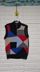 ほぼ新品)LOUIS CASTEL ルイカステル ゴルフ 正規品 メンズニット ベスト 100