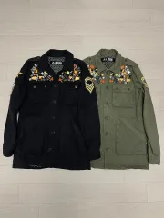 (땡처리)ユニセックス ビーズ マウンテンパーカー 2着 (F)約95