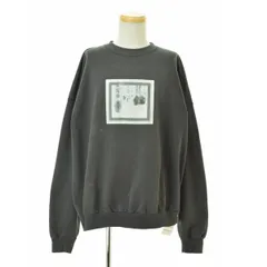 【HANE'S】90s dogプリント長袖スウェット