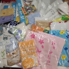 フェイスタオル ハンドタオル スポータオル 等40枚以上まとめて 大量 現状品【未使用長期保管品】Q774