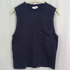 ADAM ET ROPE アダムエロペ ポケット付きタンクトップ ネイビー サイズ38 □〇