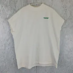 coen コーエン I say "Hella" a lot. バックプリント ハイネック Tシャツ USAコットン ホワイト Mサイズ □〇