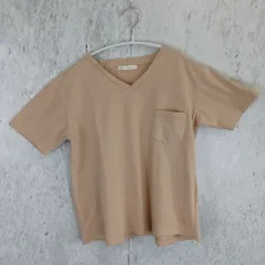 BROWNY STANDARD ブラウニースタンダード 胸元ポケット付き レディーストップス 茶色 Mサイズ □〇