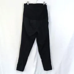 and me アンドミー ウエストゴムテーパードパンツマタニティパンツ ブラック Lサイズ ◇〇のサムネイル