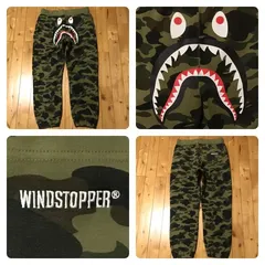 ★XXL★ GORE WIND STOPPER シャーク パンツ a bathing ape BAPE shark pants エイプ ベイプ アベイシングエイプ 1st camo 2XL yi0175