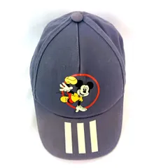 adidas アディダス Disney ミッキーマウスキャップ ブルー 52cm □□