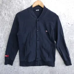 champion × repipi armario チャンピオン レピピアルマリオ スナップ スウェット ネイビー 160 〇□