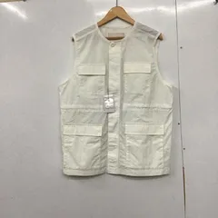 NICE CLAUP ナイスクラップ ベスト ノースリーブカットソー ベスト フロントボタン