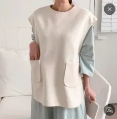 未使用 소임 ママ＆パパ オーガニック 育児ベスト 2点