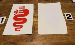 アルファロメオ　ステッカー　ブラック別枠あり　お1つお選び下さい