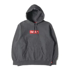 美品 Supreme シュプリーム パーカー サイズ:S 21AW ボックスロゴ スウェットパーカー Box Logo Hooded Sweatshirt チャコール トップス フーディー プルオーバー【メンズ】