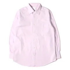 Paul Smith ポールスミス シャツ サイズ:M マイクロチェック ドレスシャツ 袖裏ストライプ ピンク トップス カジュアルシャツ 長袖【メンズ】
