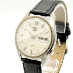 SEIKO SEIKO5 6119-7000 Watch Automatic Men's Round Silver 21 JEWELS Y2K 00S セイコー セイコー5 時計 自動巻き メンズ ラウンド シルバー ヴィンテージ 21石 稼働品