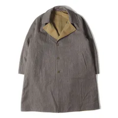KAPTAIN SUNSHINE キャプテン サンシャイン コート サイズ:38 20AW 玉虫色ツイル×ツイード リバーシブル チェスターフィールドコート Reversible Chesterfield Coat カーキ ブラウン グレー【メンズ】