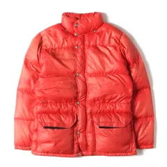 THE NORTH FACE ザ ノースフェイス ジャケット サイズ:XS 70s 茶タグ リップストップ ダウンジャケット レッド アウター ブルゾン 上着【メンズ】