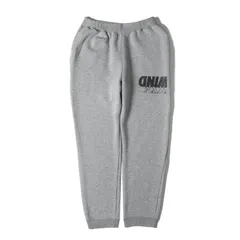 美品 WIND AND SEA ウィンダンシー パンツ サイズ:L 21AW GOD SELECTION XXX デジタルロゴ スウェットパンツ グレー ボトムス ズボン【メンズ】