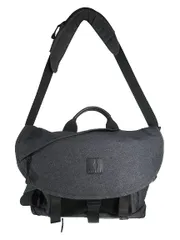 アルパカ ALPAKA ショルダー バッグ メッセンジャー ロゴ ワンポイント 無地 グレー QQQ