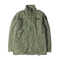 70s M-65 フィールド ジャケット(2nd アルミジッパー) / 70年代 米軍実物 ヴィンテージ 古着 ミリタリー オリーブグリーン サイズ:REGULAR - SMALL Vintage Military Item アウター【メンズ】