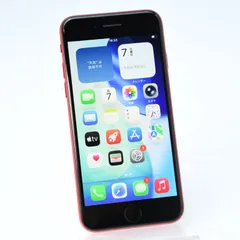 【バッテリー最大容量 100％＊美品】SIMフリー iPhone SE 第２世代 128GB レッド
