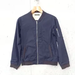 CIAOPANIC チャオパニック MA-1 フライトジャケット ブルゾン ジャンパー アウター ネイビー Mサイズ 〇□☆