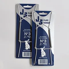 プレート用壁掛けハンガー No.3・２個セット #acs00913set（英国製）（メール便にて送料無料）
