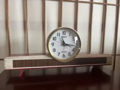 【中古品】木製ゼンマイ式置き時計 楽天市場】ゼンマイ 置き時計の通販