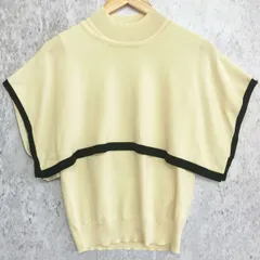 【 新品 タグ付き 】 a.v.v アーヴェヴェ  2SET  バイカラー レイヤード ニット アイボリー Sサイズ 〇□☆