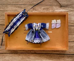 JANAYA ハンドメイド　オビツ11服　星空ワンピース　3点セット　翌日発送