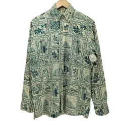 レインスプーナー Reyn Spooner ラハイナセーラー ロングスリーブアロハシャツ メンズ import：XS 