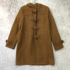 earth music&ecology  アースミュージック＆エコロジー ロング ダッフル コート キャメル Mサイズ ◇〇☆