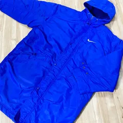 NIKEナイキ ベンチコート サイン入り 銀タグ 90s サッカー  サイズL N12075  S