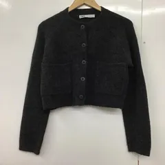 ZARA ザラ カーディガン 長袖 5536 153 807 クルーネック ショート丈 クロップド丈