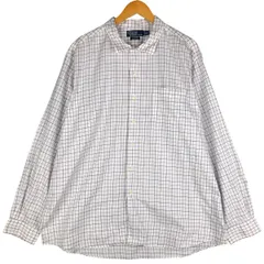 古着 ラルフローレン Ralph Lauren POLO by Ralph Lauren BONNARD 長袖 コットンチェックシャツ メンズXXL相当/eaa597714