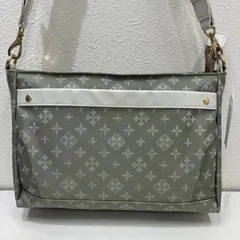 7134　russet ラシット　ショルダーバッグ　ライトグレー　レディース　ナイロン　小さめ　シンプル　カジュアル　ポケット多数