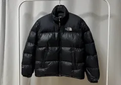 M THE NORTH FACE ザノースフェイス Nuptse(ヌプシ) ブラック ダウン パーカ 傷なし 最高