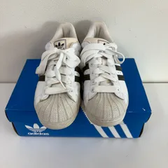 【adidas】SUPERSTAR Ⅰ 723001 スニーカー 白 黒 26cm ホワイト ブラック