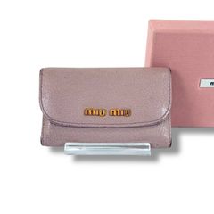 miumiu バイカラーキーケース - メルカリ